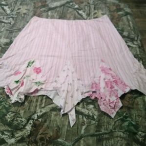Hold until 9-2-18 Pink patterns skirt